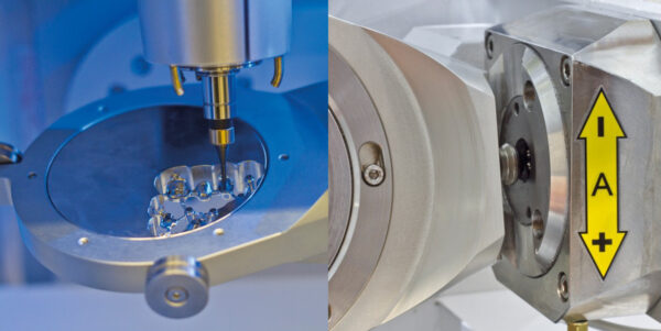 FRESADORA CAD CAM / PARA LABORATORIO DENTAL / 5 EJES CORITEC 350I PRO - Imagen 2